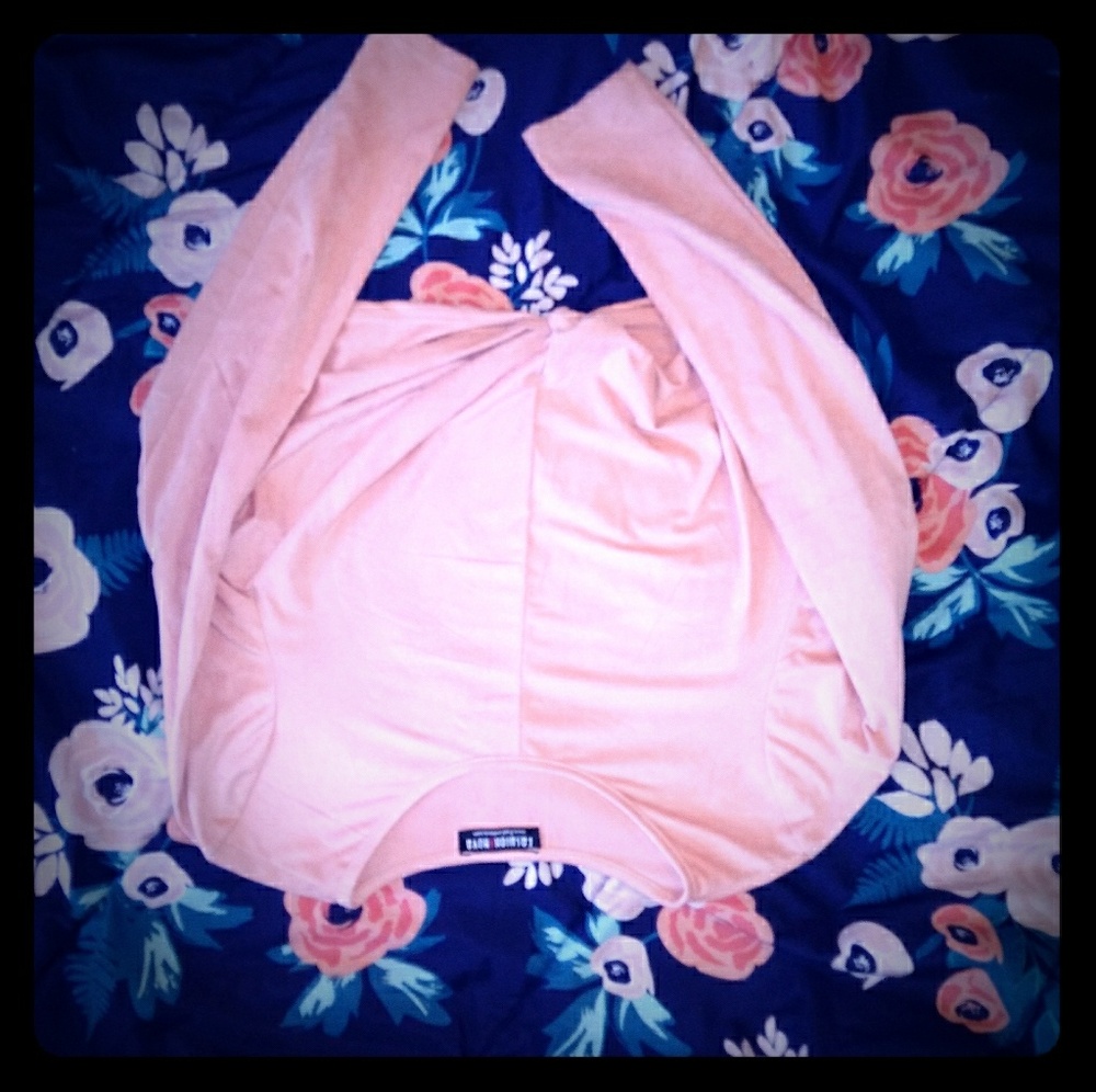 Fashion Nova cropped shirt